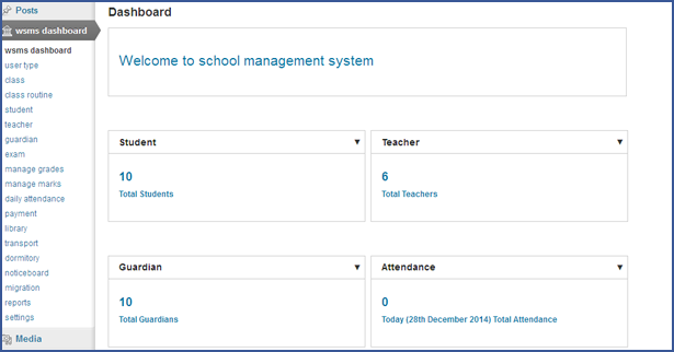 Wordpress School Management System - 10